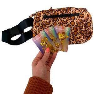 Disney Leopard Print Fanny Pack